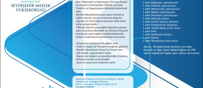 SEYDİŞEHİR MY okulundan davet,