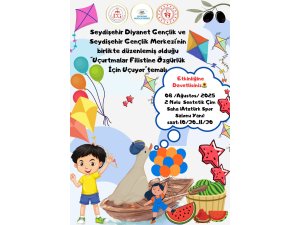 Seydişehir’de “Filistin’e Özgürlük” Temalı Uçurtma Şenliği...