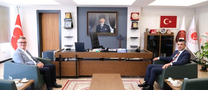 BAŞKAN USTAOĞLU’NDAN HAYIRLI OLSUN ZİYARETİ