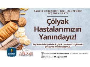 SEYDİŞEHİR BELEDİYESİNDEN ÇÖLYAK HASSASİYETİ OLAN VATANDAŞLARA GIDA PAKETİ DESTEĞİ