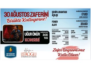 30 Ağustos Zafer Bayramı Coşkusu Şehirde Dolu Dolu Kutlanacak