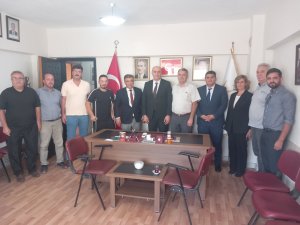 Spor İl Müdürü Birdal Öztürk’ten AK Parti İlçe Teşkilatına Ziyaret...