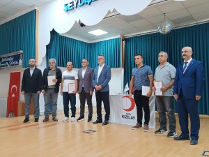 Seydişehir’de Kan Bağışçılarına Madalya Töreni Düzenlendi...