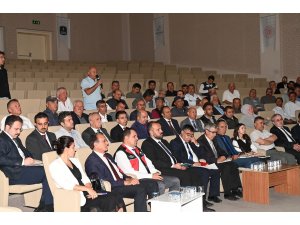 KAYMAKAM KIYICI VE BAŞKAN USTAOĞLU MUHTARLARLA BULUŞTU