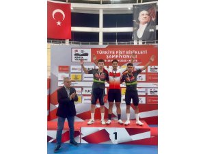 KONYA VELEDROMU’NDA TORKU RÜZGÂRI ESTİ, MADALYALAR PEŞ PEŞE GELDİ!