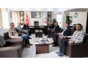 BEYŞEHİR BELEDİYE BAŞKANI ADİL BAYINDIR’DAN BAŞKAN USTAOĞLU’NA ZİYARET