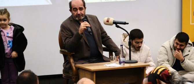 YAZAR ÖMER DEMİRBAĞ SEYDİŞEHİR’DE DİNLEYİCİLERİ İLE BULUŞTU