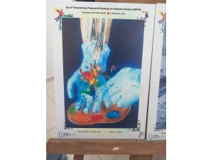 Uluslararası Çocuk Hastalar Resim Sergisi Seydişehir’de Açıldı...