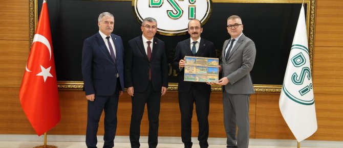 DSİ GENEL MÜDÜRÜ BALTA’YA SEYDİŞEHİR HEYETİNDEN ÖNEMLİ ZİYARET