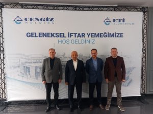 Eti Alüminyum geleneksel iftar yemeğinde   Konya basınını bir araya getirdi