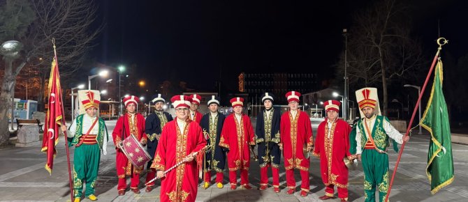 Seydişehir'de Sahurda Mehter Sürprizi