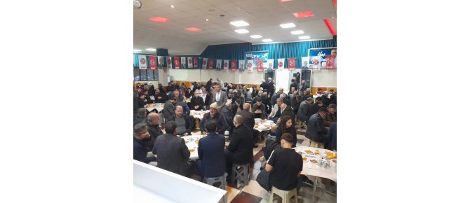 MHP Seydişehir teşkilatı iftar sofrasında buluştu