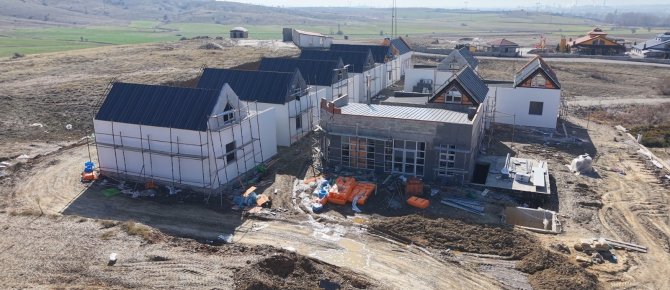 SEYDİŞEHİR BUNGALOV OTEL PROJESİNDE SONA GELİNİYOR