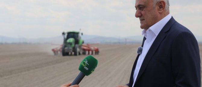 BAŞKAN ERKOYUNCU, PANCAR EKİMİNE START VERDİ