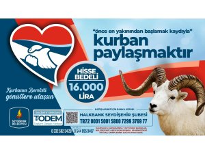 SEYDİŞEHİR BELEDİYESİ AŞEVİ, KURBAN HİSSE BAĞIŞ KAMPANYASI BAŞLATTI