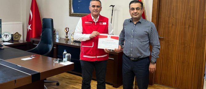Türk Kızılay’dan Kaymakam Kıyıcı’ya Kurban Vekâleti Teşekkürü...