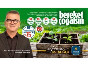 BELEDİYEDEN ÜRETİCİLERE FİDE DESTEĞİ