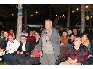 BAŞKAN USTAOĞLU, MAHALLELİLERİN SORULARINI CEVAPLADI