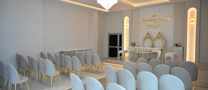 NİKAH SALONU YENİLENDİ