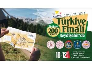ORYANTİRİNG’TE TÜRKİYE’NİN EN İYİLERİ SEYDİŞEHİR’DE YARIŞACAK