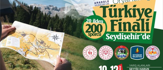 ORYANTİRİNG’TE TÜRKİYE’NİN EN İYİLERİ SEYDİŞEHİR’DE YARIŞACAK