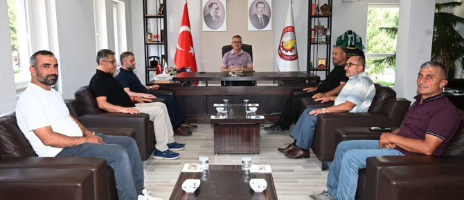 DİN GÖREVLİLERİNDEN BAŞKAN USTAOĞLU’NA TEŞEKKÜR