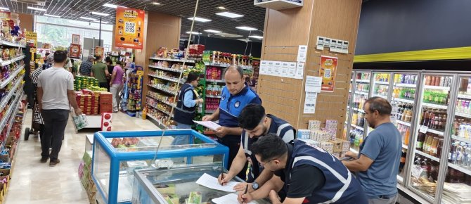 SEYDİŞEHİR'DE MARKETLERE FAHİŞ FİYAT VE ETİKET DENETİMİ