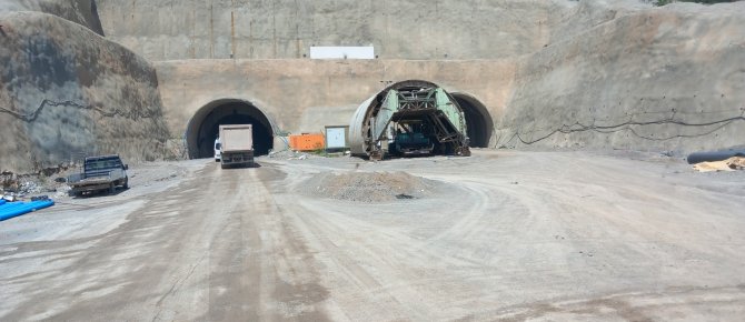 Alacabel Tüneli'nde Geri Sayım Başladı... Yıl Sonunda Hizmete Açılıyor...