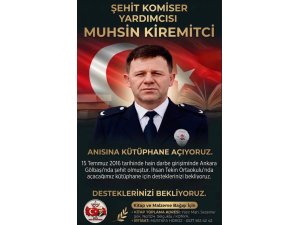 ŞEHİTLERİMİZİN ANISINA "BİR KİTAP DA SEN KOY" Kampanyası...