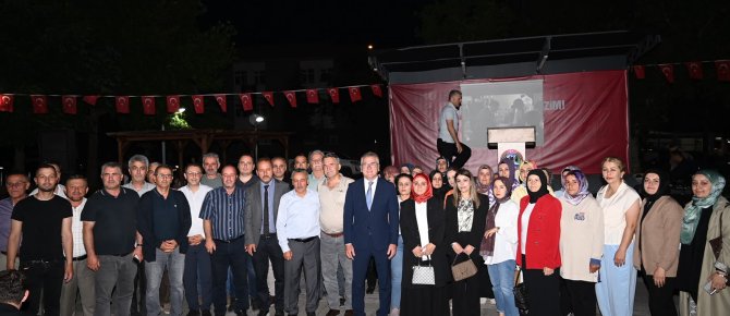 SEYDİŞEHİR'DE 15 TEMMUZ DEMOKRASİ VE MİLLÎ BİRLİK GÜNÜ'NÜN 10. YIL DÖNÜMÜ ANILDI