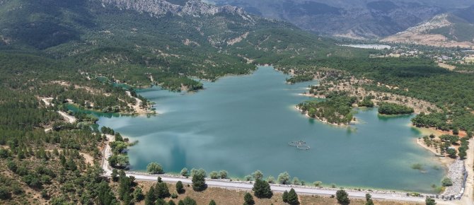GÖKÇEHÜYÜK BARAJI ÇEVRESİ YENİ MESİRE ALANINA DÖNÜŞÜYOR
