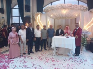 Mehmet Tutal’ın oğlu dünya evine girdi