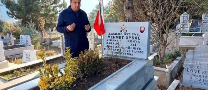 Şehit oğlu “Babasının Doğum Gününde yine buruk geçireceğiz” dedi.