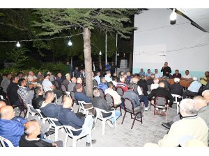 BAŞKAN USTAOĞLU, ÇAVUŞ MAHALLESİ’NDE HEMŞEHRİLERİYLE BULUŞTU