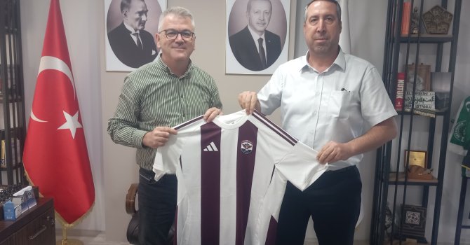 1955 FUTBOL TAKIMI ONURSAL BAŞKAN ABDÜLKERİM ÜNER den BAŞKAN USTAOĞLU’NA ZİYARET...