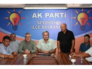 MUHTARLAR, AK PARTİ SEYDİŞEHİR İLÇE BAŞKANLIĞI’NDA BULUŞTU