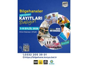 Seydişehir Bilgehane'de ''Yeni Dönem'' Kayıtları Başladı
