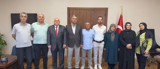 AK PARTİ SEYDİŞEHİR TEŞKİLATINDAN KAYMAKAM GÖZEL’E HAYIRLI OLSUN ZİYARETİ