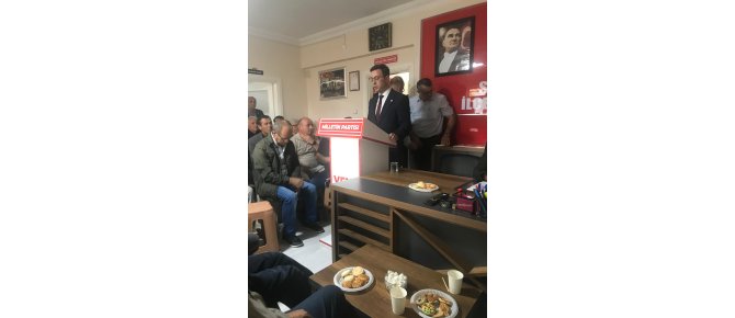 YENİ PARTİ BAŞKAN ADAYI MEHMET ENES ÜZÜMCÜ ADAYLIĞINI AÇIKLADI