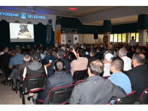 SEYDİŞEHİR’DE ÇİFTÇİLERE KURAKLIĞA VE SOĞUĞA DAYANIKLI PELEMİR TANITILDI