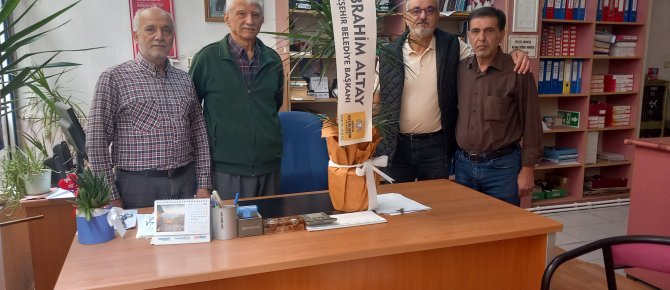 UĞUR İBRAHİM ALTAY, SEYDİŞEHİR POSTASI’NIN 55. YILINI UNUTMADI