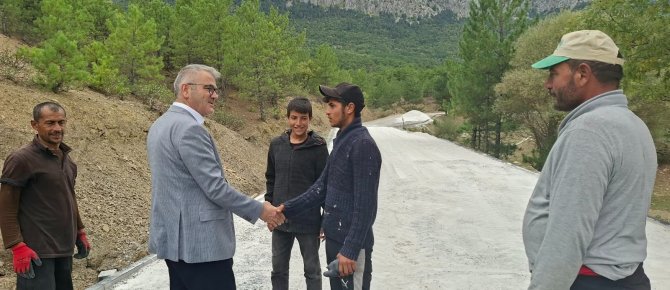 BAŞKAN USTAOĞLU, GÖKÇEHÜYÜK BARAJI’NDA İNCELEMELERDE BULUNDU