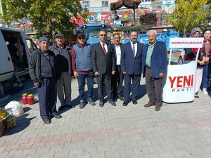 YENİ PARTİ’DEN KETENLİ’DE ÜYELİK ÇALIŞMASI