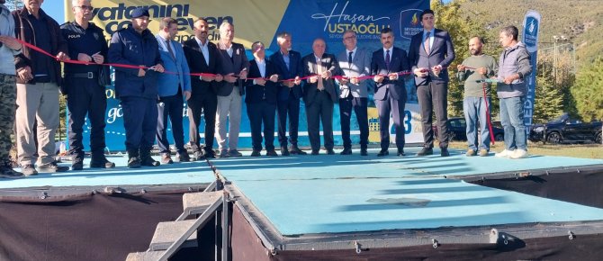 Süleymaniye-Madenli yolu törenle hizmete açıldı