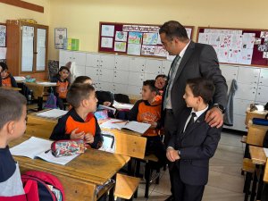 Kaymakam Kıyıcı’dan Küçük Başkan Adayına Sürpriz Ziyaret