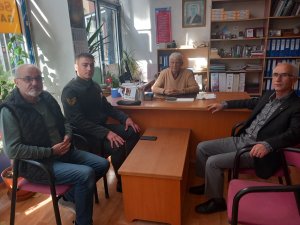 Askerlik Şubesi Başkanı Ümit Lale’den Gazetemize Nezaket Ziyareti